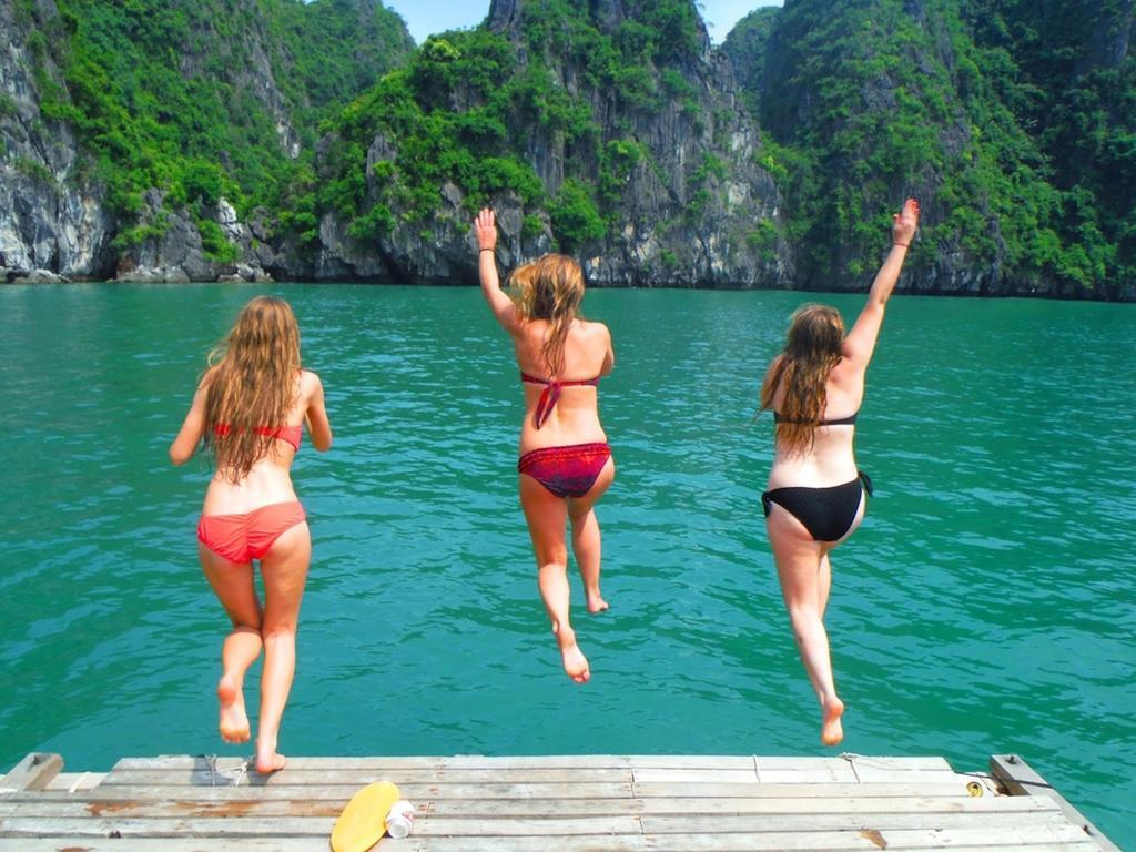 מלון Nan Giang Golden Star Cruise מראה חיצוני תמונה